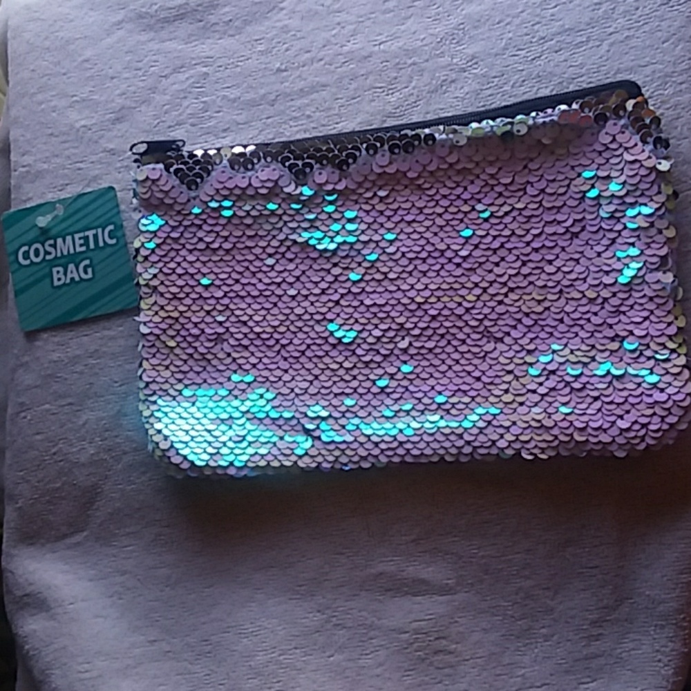 iridescent pouch